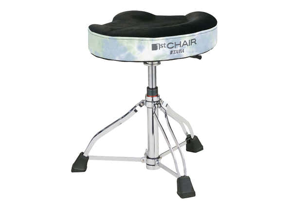 HT550TDMG DRUM THRONE 1ST CHAIR GLIDE RIDER COOL MINT GRAY SEAT