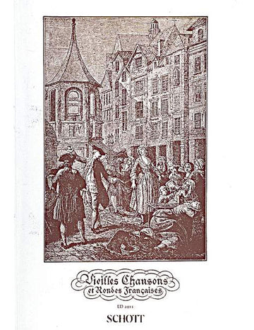 Vieilles Chansons et Rondes Françaises - Medium Voice et Piano