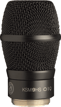Shure HF-capsule KSM9HS zwart