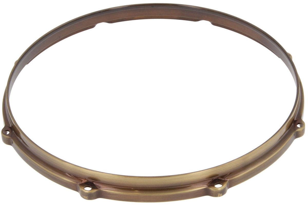 Hdc3-14-8Vbb 14" 8 Holes 3Mm Die Cast Drum Hoop Vintage Brushed Brass