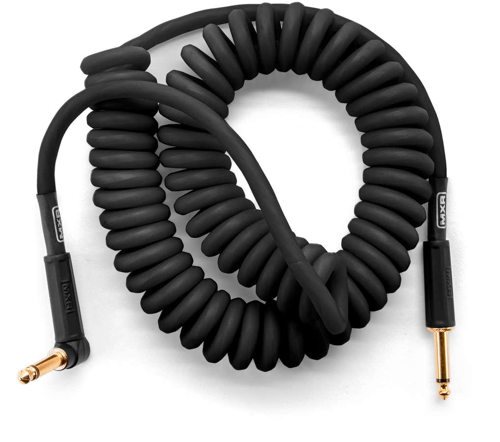 Spiraalkabel 4.5m Zwart