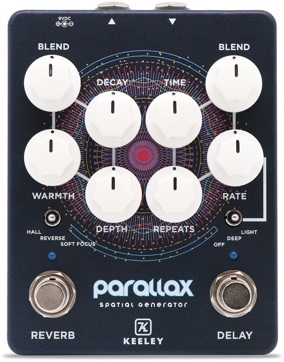 PEDAL KEELEY PARALLAX BLUE