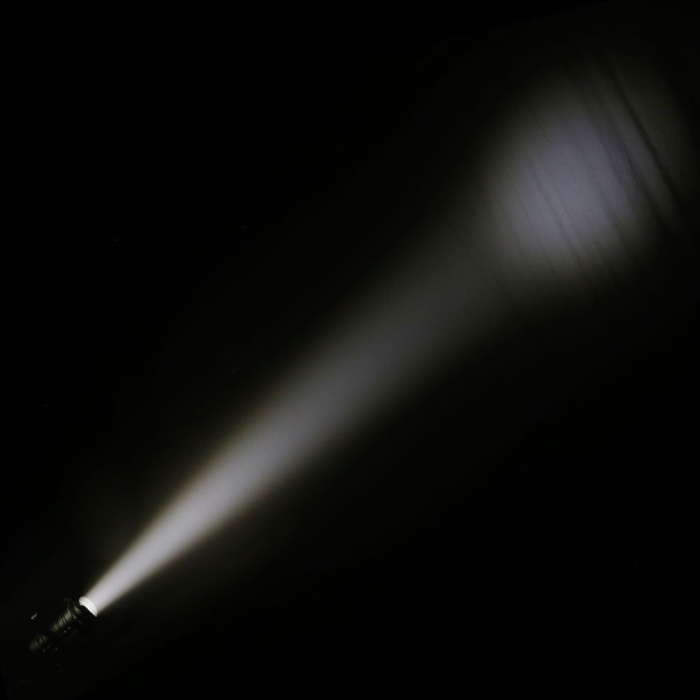 TS 60 W RGBW - SPOT VOOR THEATER MET CONVEX PLANEETLENS EN 60 W RGBW LED ZWARTE BEHUIZING