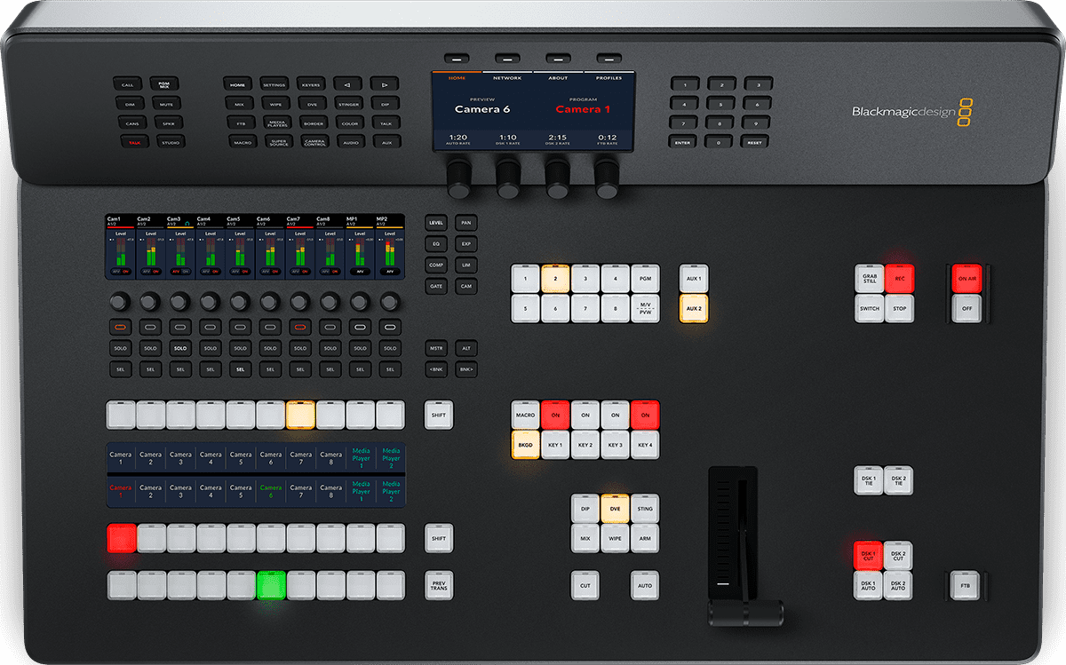 Atem Television Studio HD8 ISO
