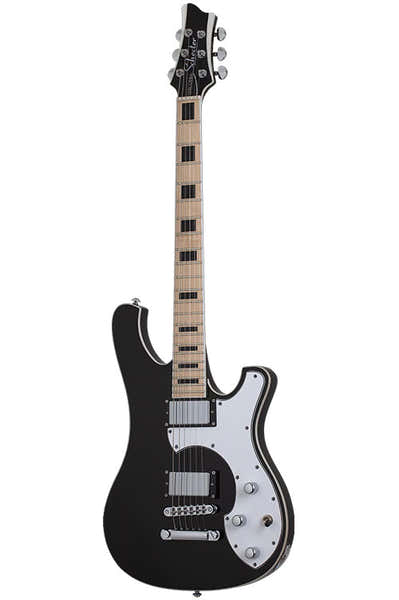 Schecter Stargazer-6 Glanzend zwart