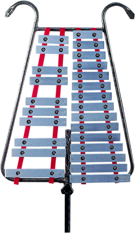 M2040 - Glockenspiel Marslyra 2 Octaven (licht)