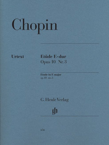 Chopin F. - Etude E Major Op. 10,3