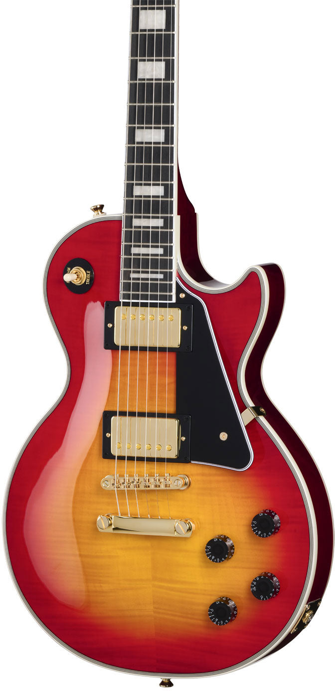 Les Paul Custom Figured Heritage Cherry Sunburst IBG