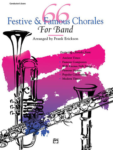 Erickson Frank - 66 Festive And Famous Chorales - Clarinet 2