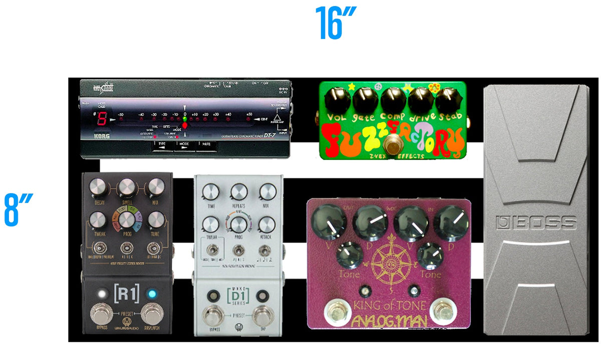 METRO 16 PEDALBOARD WITH SOFT CASE