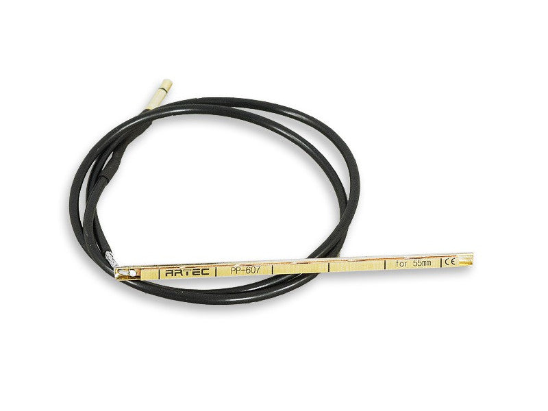 Fred S Guitar Parts Piezo P.U voor gitaar onder het brugzadel voor folk 55MM