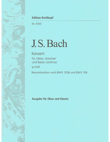 Bach - Oboe Concerto In G Minor - Hautbois et Piano