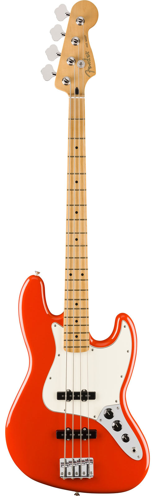Jazz Bass Player II MN Koraalrood