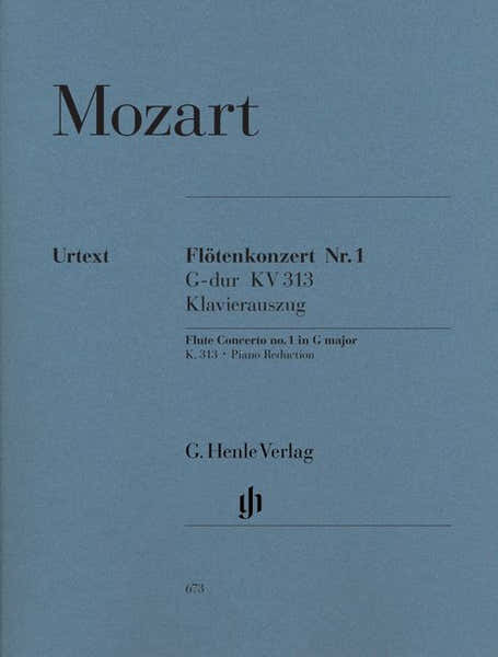 Henle Verlag Mozart W.a. - Concerto For Flute And Orchestra G Major KV 313