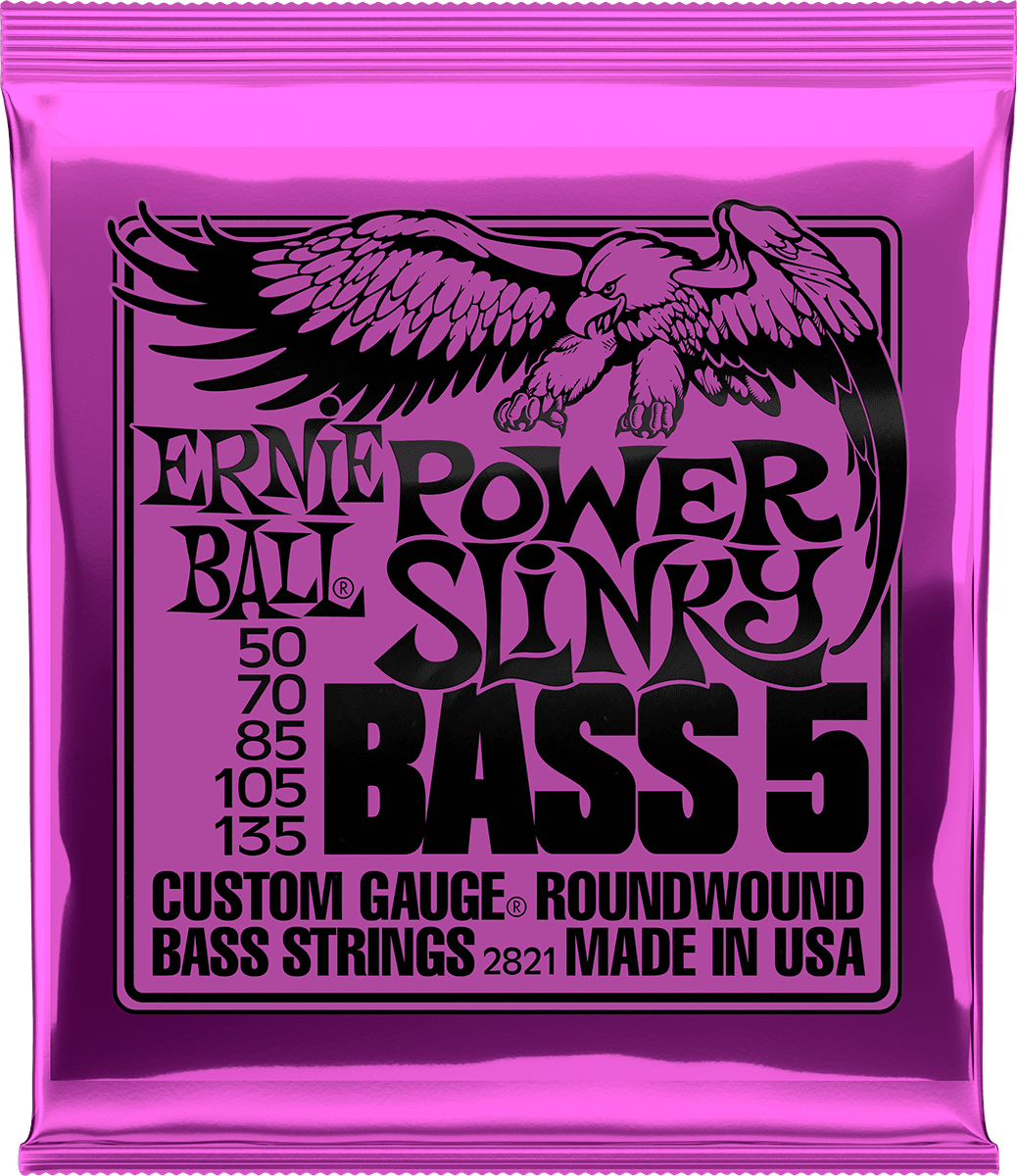 Ernie Ball 2821 Power Slinky 5C 50-135