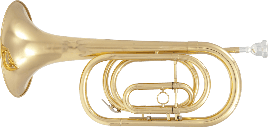 BUGLE SIB - BASS - VERNISHED BRASS