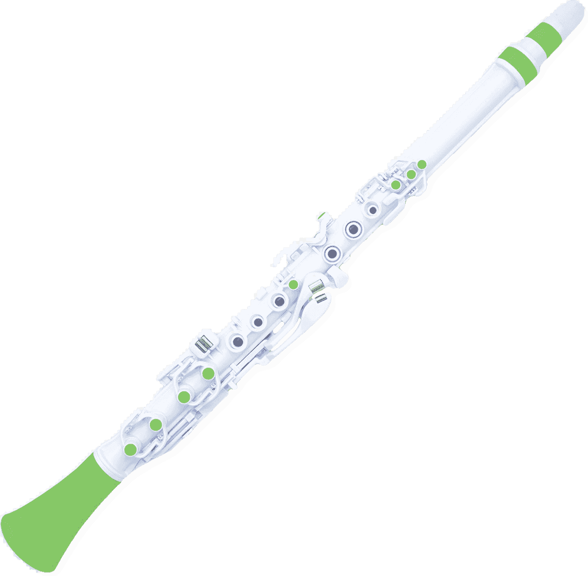 CLARINEO WIT EN GROEN