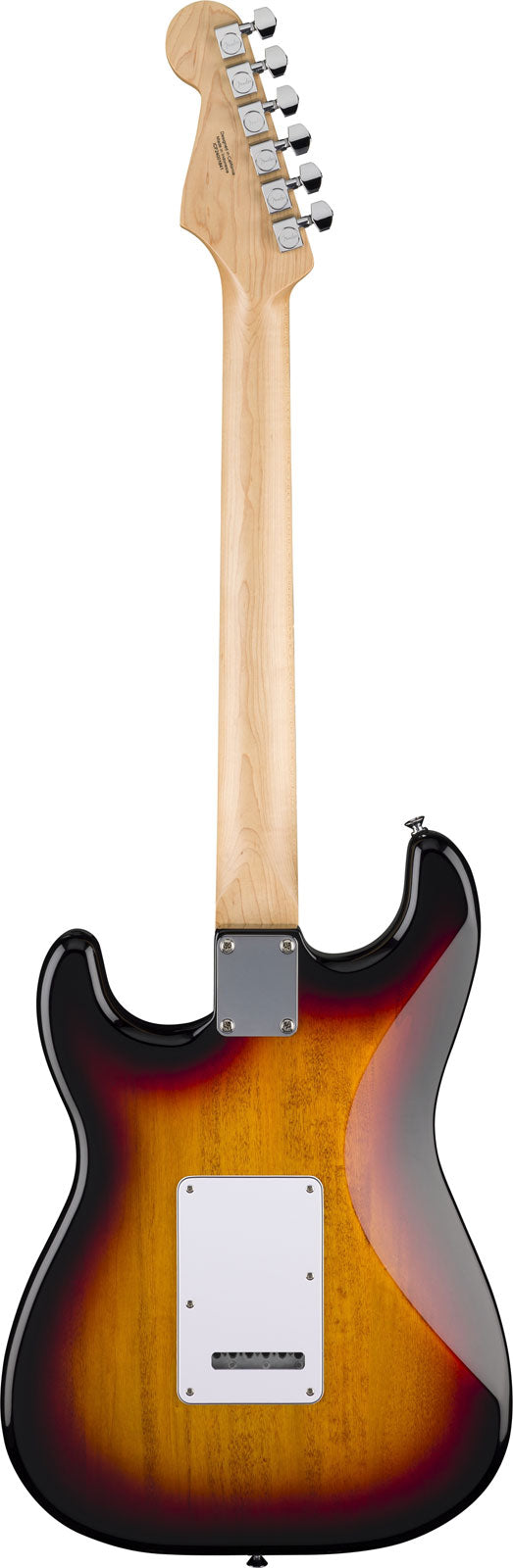Standard Stratocaster LRL Witte Slagplaat 3-Color Sunburst