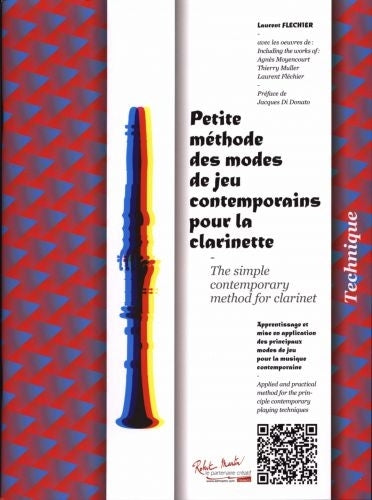 Robert Martin Flechier R. - Petite Méthode Des Modes De Jeu Contemporains Pour La Clarinette