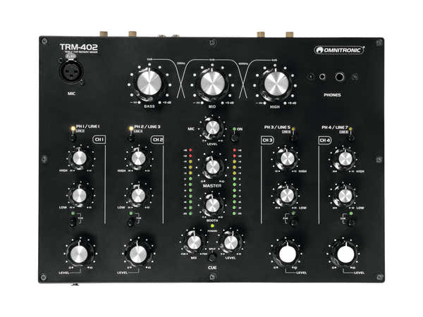 TRM-402MK3 - 4-KANAALS ROTERENDE MIXER