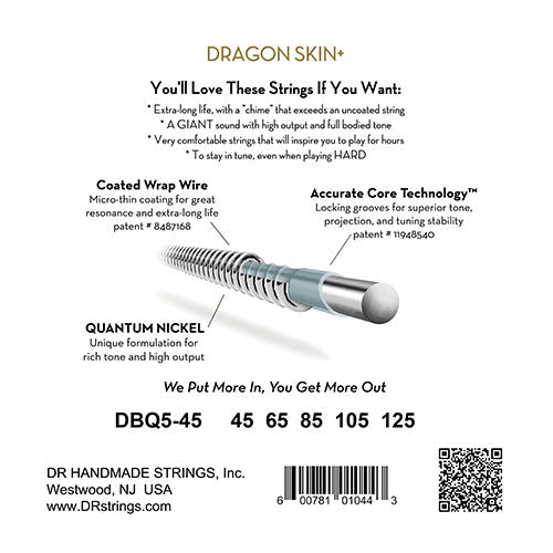 45-125 Dragon Skin+ Coated 5-snarig Light