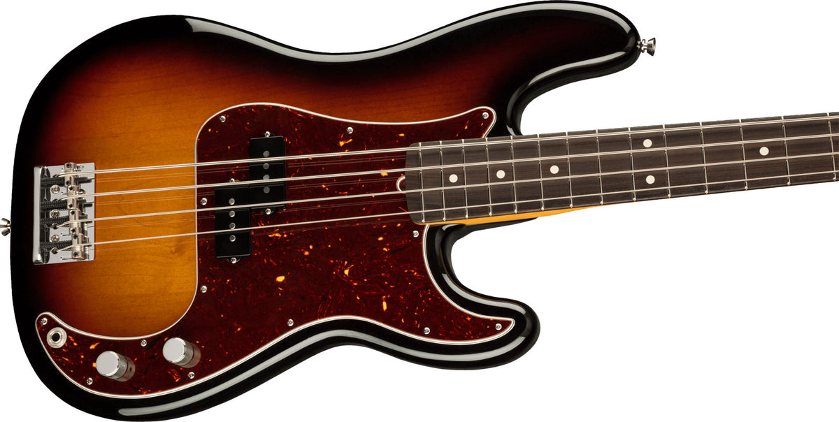 Precision Bass American Professional II RW 3-kleurige Sunburst