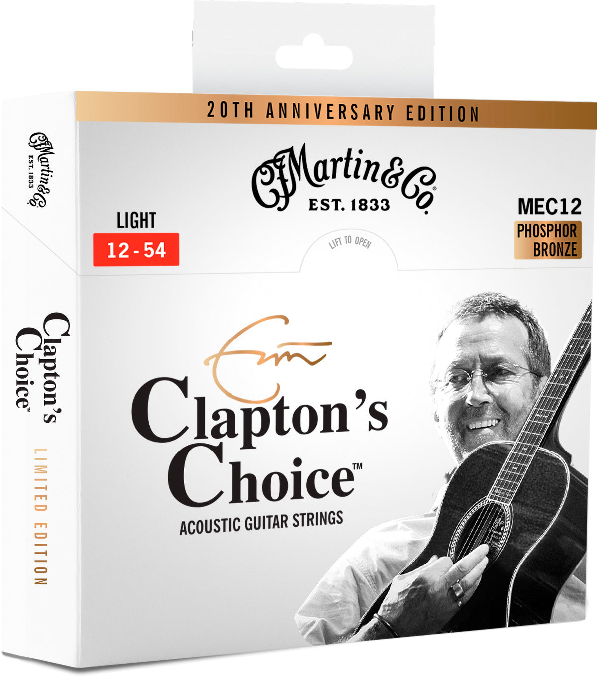 C.F. Martin & Co CLAPTON ACOUSTIC LIGHT 12 54 LTD