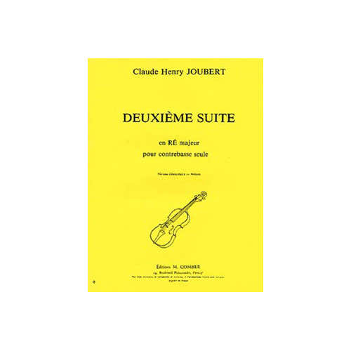 JOUBERT CLAUDE-HENRY - SUITE N°2 EN RE MAJ. - CONTRABAS SOLO