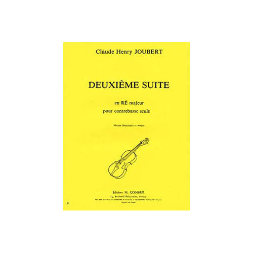 Combre JOUBERT CLAUDE-HENRY - SUITE N°2 EN RE MAJ. - CONTREBASSE SEULE