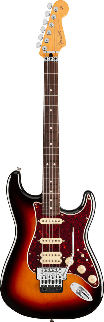 Stratocaster Player II Modified HSS Floyd Rose RW Sunburst met 3 tinten