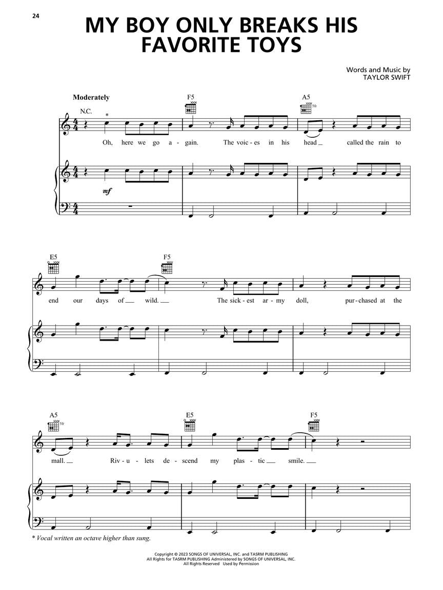 Taylor Swift - The Tortured Poets Department- PVG