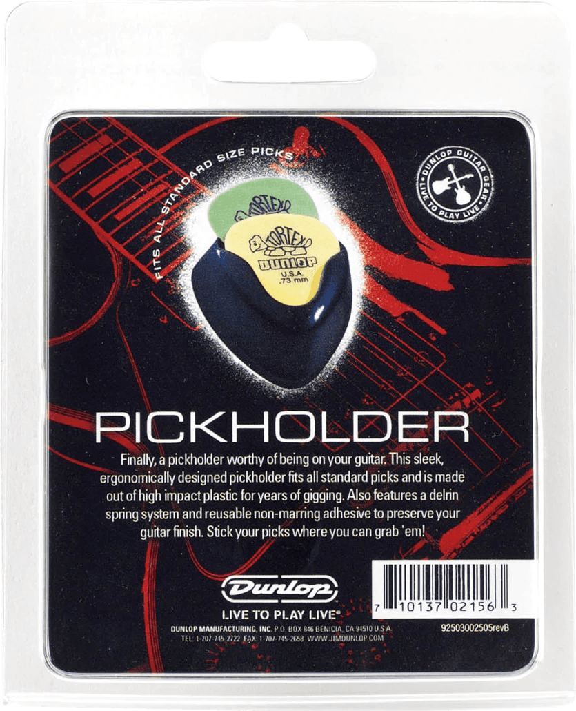 Ergonomische Plectrumhouder Zwart