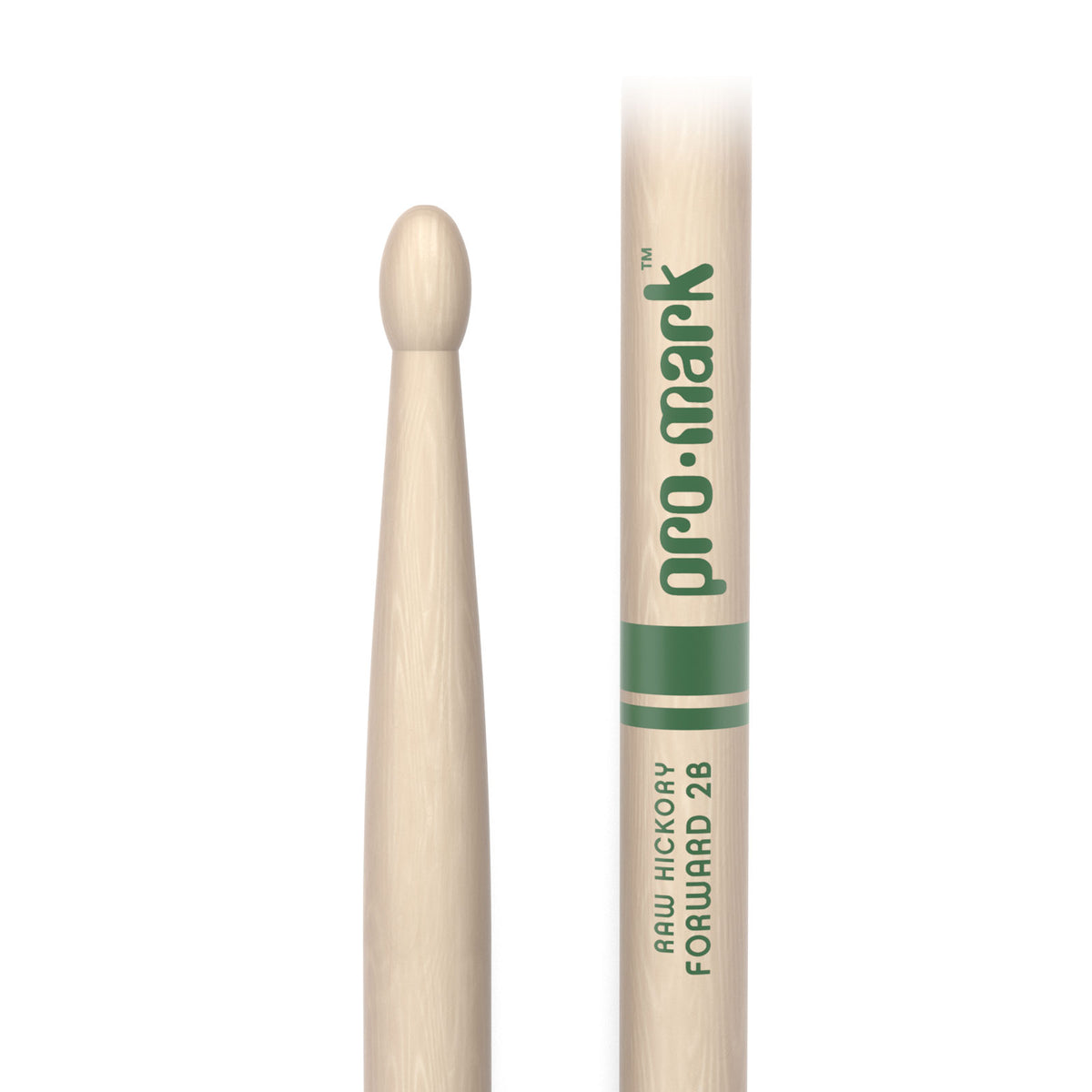 TXR2BW - Classic Forward 2B Ruw Hickory Ovale Houten Tip