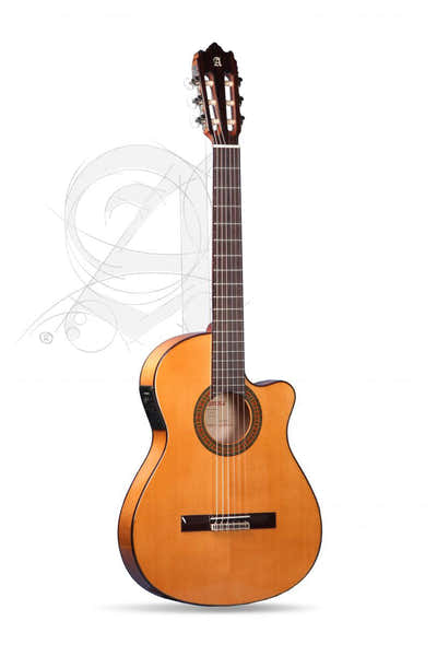 Alhambra Student 3F Ct E1 Flamenco + 9738 25mm Gigbag