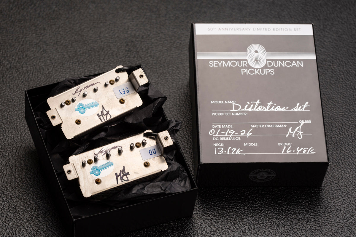 Duncan Distortion Set 50e jubileumeditie, Zwart
