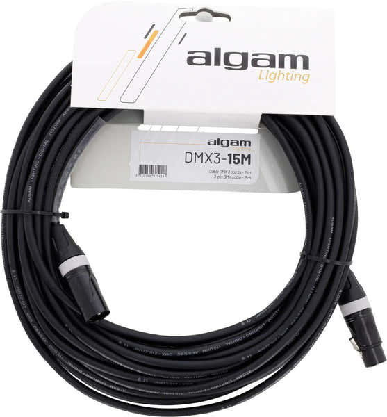 DMX-kabel 3-polig - 15M