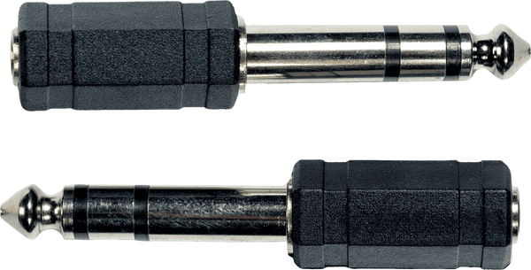 AD04 Adapter Stereo Jack Mannelijk Stereo Jack Vrouwelijk 3.5 MM - Set van 2