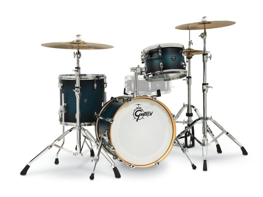 Renown Maple Jazette 18 Satijnen antiekblauw kleurverloop