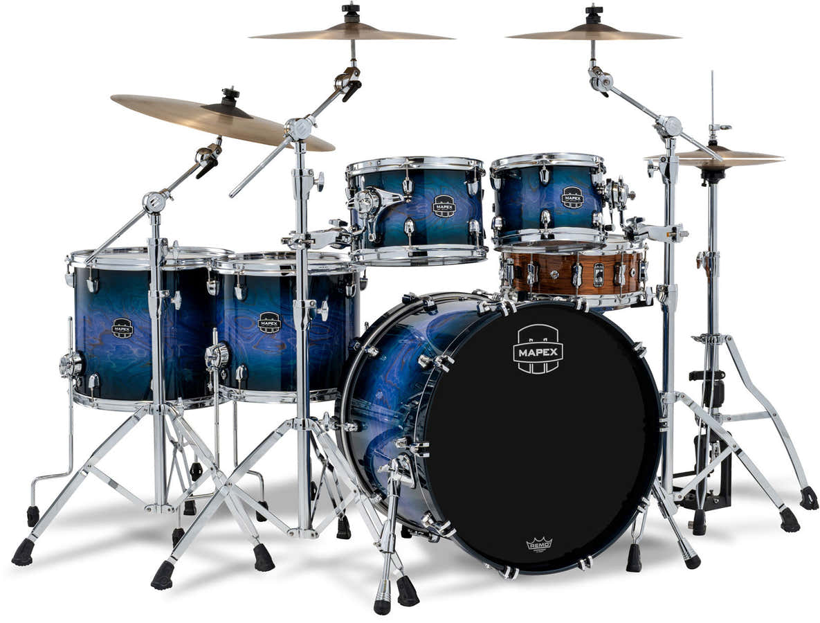 MAPEX SATURN VI STUDIO 22" Kobaltblauwburst