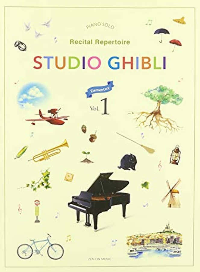 Studio Ghibli Récital Répertoire Elementair Vol.1 Piano