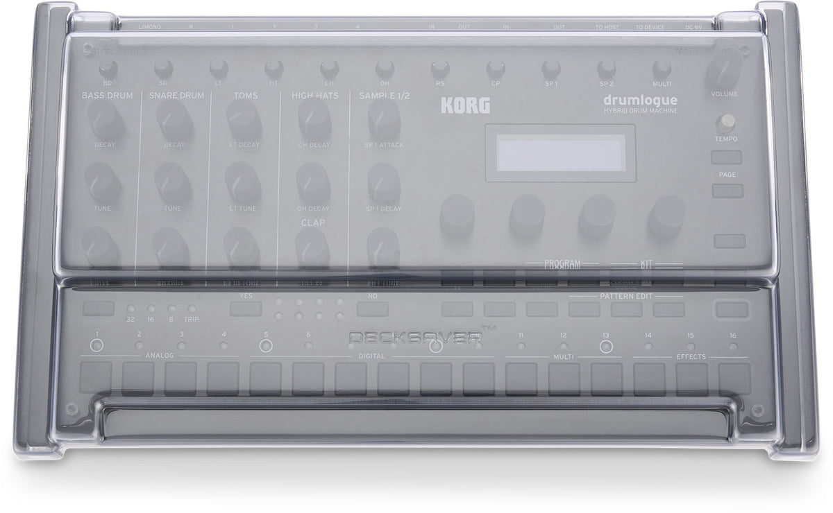 Decksaver Korg Drumlogue Hoes