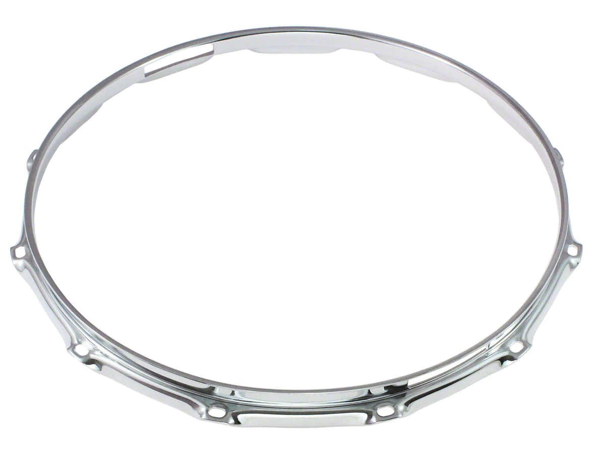 H23-14-12S - 14" 12 HOLES SNARE SIDE 2.3MM SUPER TRIPLE FLANGE DRUM HOOP