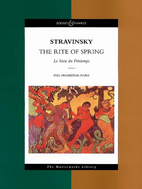 Stravinsky Igor - Le Sacre Du Printemps (conducteur)