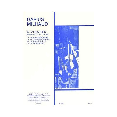 Heugel 4 Visages Op.238 No.1 - La Californienne