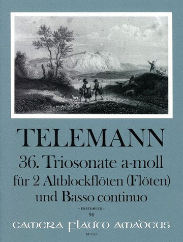 Telemann G.P. - Triosonate In A-moll TWV 42:A9