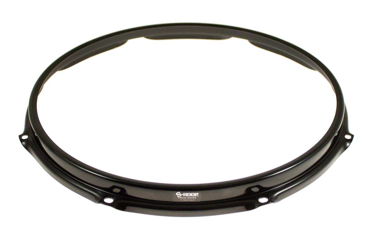 SH188-BLK HOOP 18" 8 HOLES - BLACK