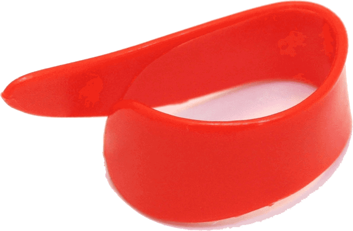 12 x Thumbpick Red Medium