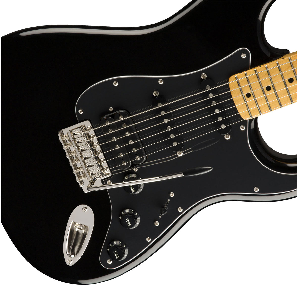 Stratocaster 70S HSS Classic Vibe Mn Zwart