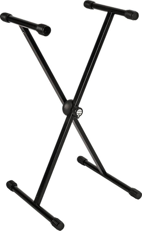 Toetsenbordstandaard T6 Zwart