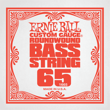 .065 NICKEL WOUND ELECTRIC BASS STRING SINGLE
